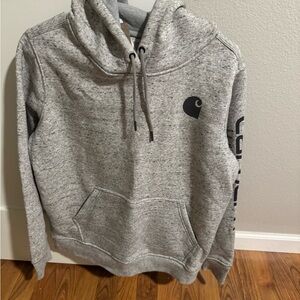 Carhartt Heather Gray Pullover Hoodie